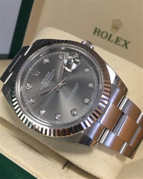 rolex 41 used for sale|rolex datejust 41 rhodium price.